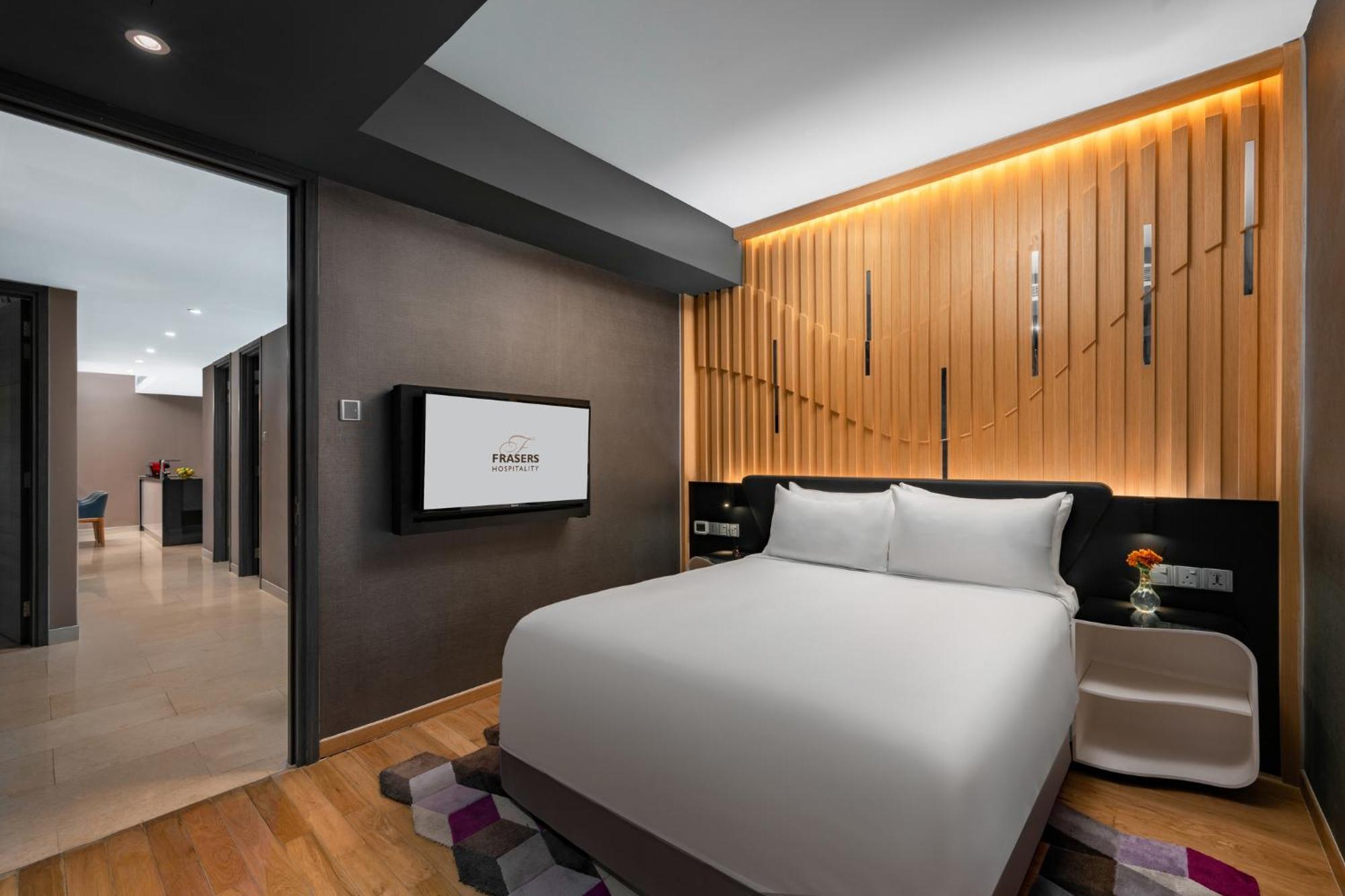 Fraser Place Puteri Harbour Нусаджайя Экстерьер фото A bedroom at the hotel